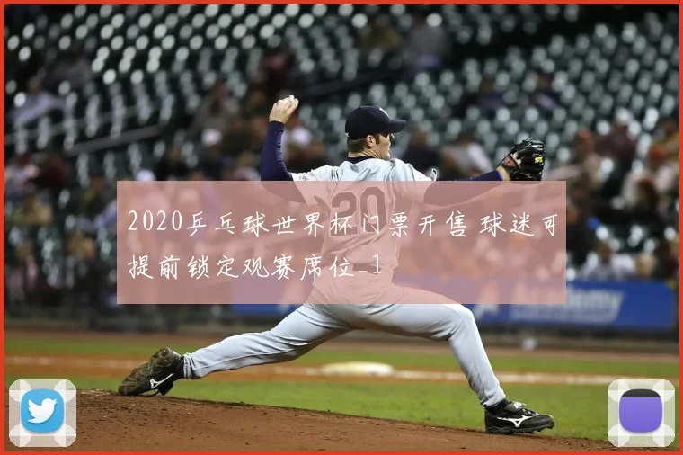 2020乒乓球世界杯门票开售 球迷可提前锁定观赛席位_1