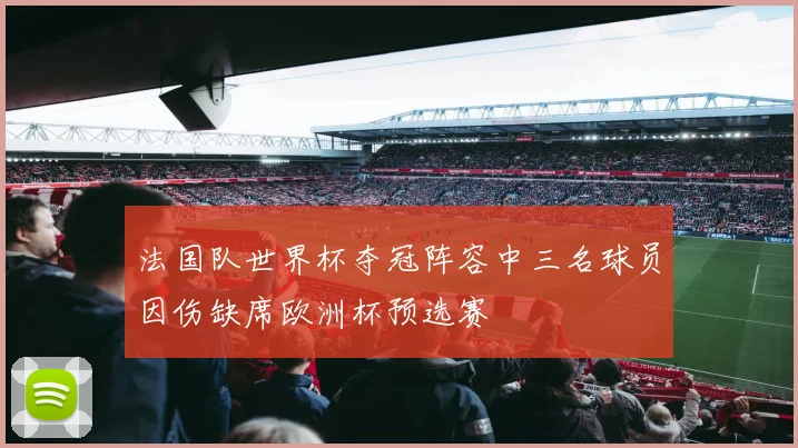 法国队世界杯夺冠阵容中三名球员因伤缺席欧洲杯预选赛